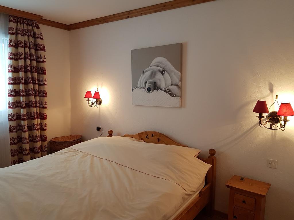 Appartement Clairiere Des Barzettes Avec Vue Magnifique Crans-Montana Exterior photo